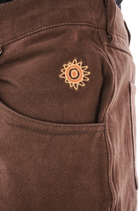 Kalhoty New Deal - Big Deal (hnědé)