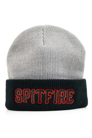 Kšiltovka Spitfire - Spitball Cuff (dřevěné uhlí)