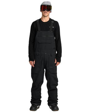 Snowboardové kalhoty Volcom - Roan BIB Overall (tmavě šedá)
