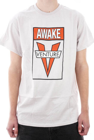 Tričko Venture - Awake Ice šedá/červená/bílá/černá