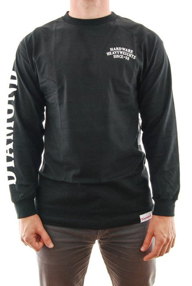 Dlouhý rukáv Diamond Supply Co. - Bulldogs Black