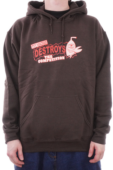 Mikina Toy Machine - Destroys (čokoláda)