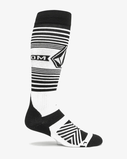 Ponožky Volcom - Horizon Wool Bend OTC (bílá/černá)