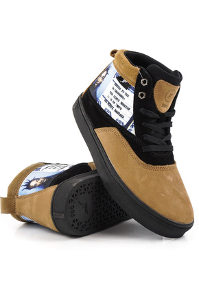 Footprint Obuv - ODB x FP Substance midtop (černá/tan)