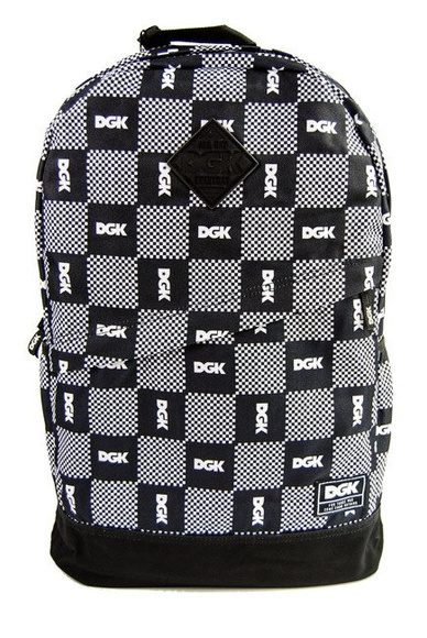 Batoh DGK - Checkers (černá/bílá)