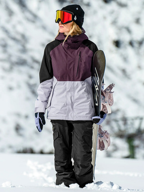 Dámská snowboardová bunda Volcom - Aris Ins Gore black (blackbery)