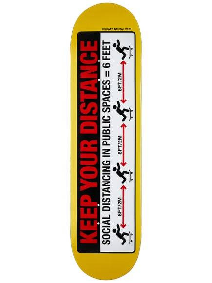 Deck Skate Mental - Udržujte si odstup
