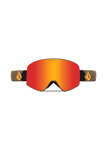 Brýle Volcom Odyssey - Military Gold/Red Chrome + Yellow