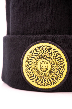Kšiltovka Spitfire - Classic Swirl Patch (černá/žlutá)
