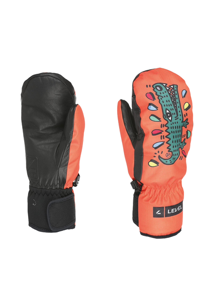 Snowboardové rukavice Level - Vertigo PRO Mitt (oranžové)