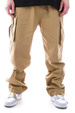 Kalhoty Spitfire - Big Head Fill khaki