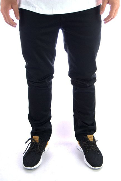 Kalhoty Kr3w - K Slim 5 Pocket Black