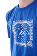 Tričko éS - Paisley (královské)