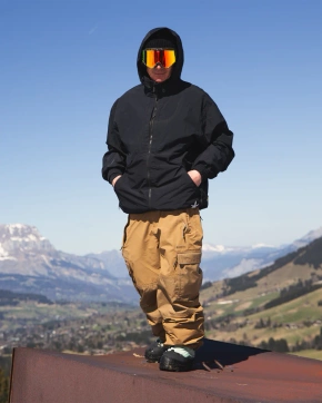 Snowboardové kalhoty Volcom - L Gore Tex (černé)