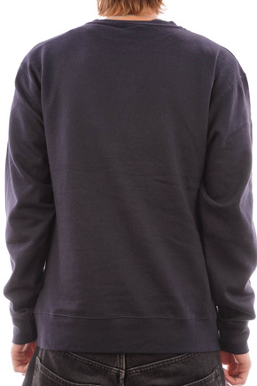 Mikina Krooked - Moonsmile Raw černá/žlutá