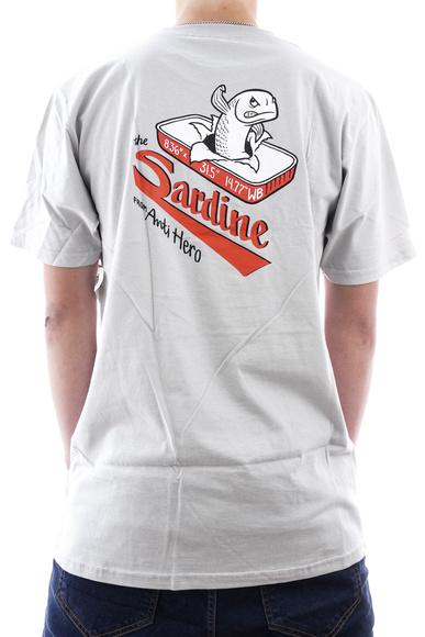 Tričko Antihero - The Sardine (nové stříbrné)