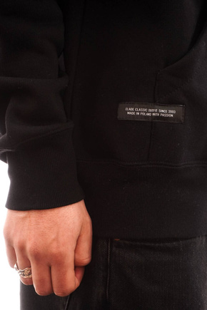 Mikina Elade - Mikina s kapucí Icon mini logo černá