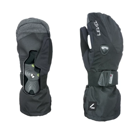 Snowboardové rukavice Level - Fly Mitt (černé) 