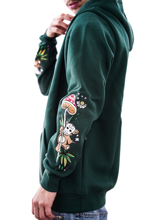 Mikina DGK - Chaos (zelená)