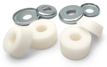 Gumičky Slappy Trucks - Pouzdra 85A Soft (bílá/bílá)