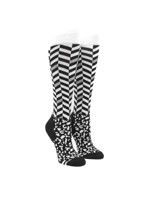 Ponožky Volcom - Heavy Over The Calf (Heather Grey)