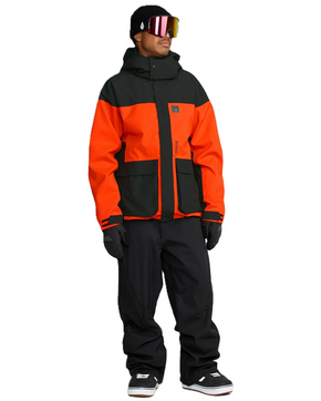 Snowboardová bunda Volcom - Brighton Full Zip Jacket (černá)