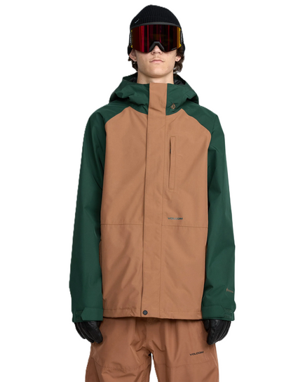 Snowboardová bunda Volcom - Dua Ins Gore-Tex (červená)