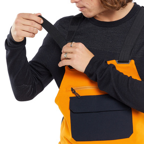 Snowboardové kalhoty Volcom - Roan BIB Overall (zlaté)