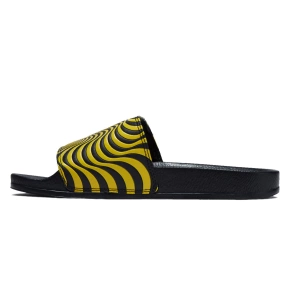 Žabky Spitfire - Bighead Swirl Slides (černá/žlutá)