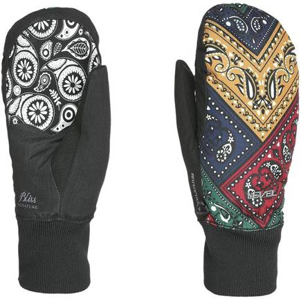 Dámské snowboardové rukavice Level - rukavice Coral Mitt Paisley