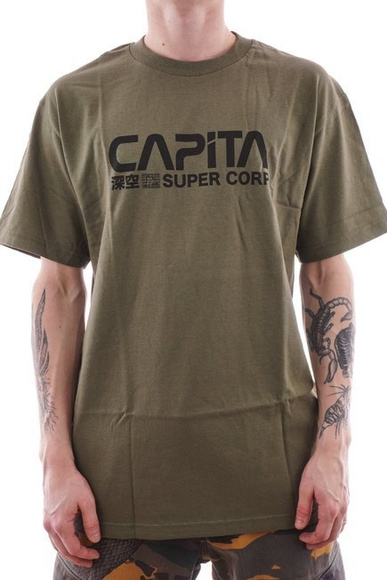 Tričko Capita - Dead Space olive
