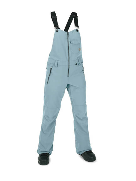 Dámské snowboardové kalhoty Volcom - WMN Swift Bib Overall green ash