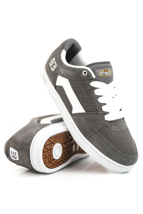 Boty Etnies - Mc Rap Lo (šedá/bílá)