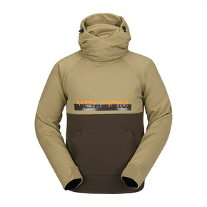 Snowboardová mikina Volcom - Hydro Riding HD (tmavě khaki)