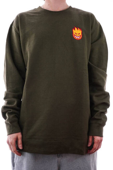 Mikina Spitfire - Lil Bighead (olivová)