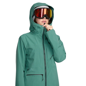 Dámská snowboardová bunda Volcom - Shelter 3D Stretch (lichen green)