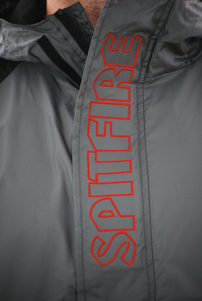 Bunda Spitfire - Hombre Anorak black/grey/red
