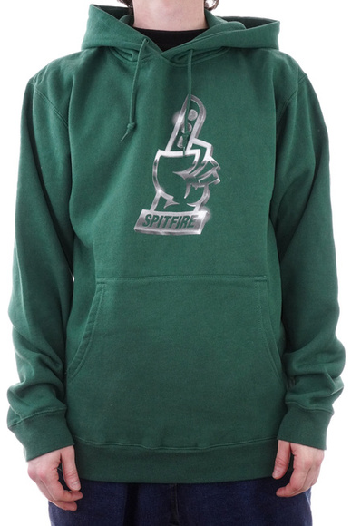 Mikina Spitfire - Chrome HD (tmavě zelená)