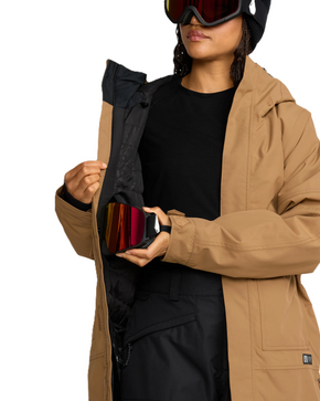 Dámská snowboardová bunda Volcom - Stoney Shadow Ins (ivy)