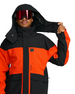 Snowboardová bunda Volcom - Brighton Full Zip Jacket (černá)