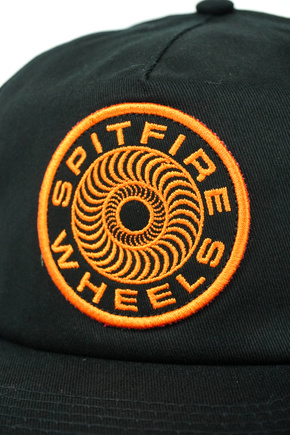 Kšiltovka Spitfire - Classic 87 Swirl snap (černá/oranžová)