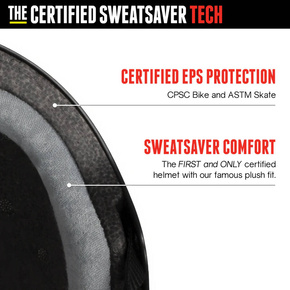 Přilba Triple eight - The Certified Sweatsaver (bílá matná)