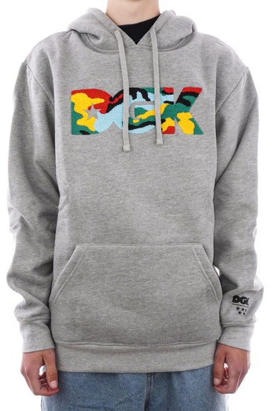 Mikina DGK - Rebel Custom (ath heather)