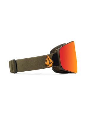 Brýle Volcom Odyssey - Military Gold/Red Chrome + Yellow