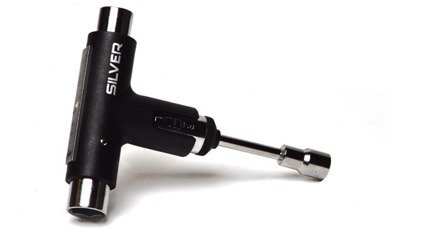 Klíč na skateboard Silver - Premium Tool - Black